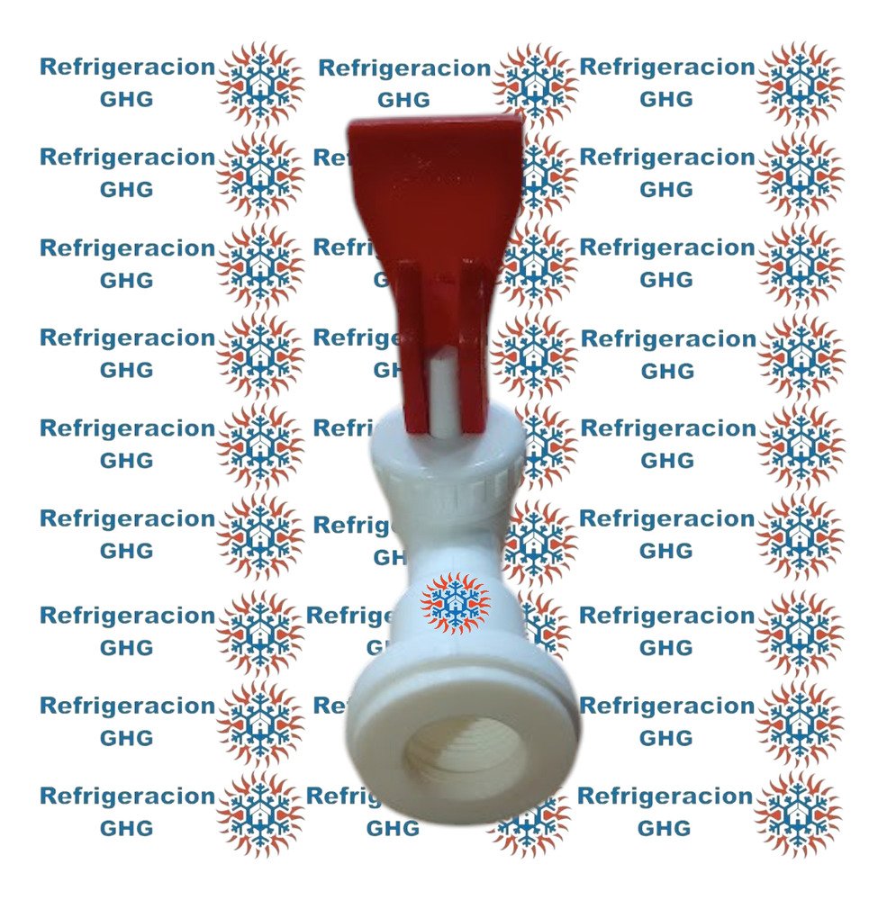 Canilla Rosca hembra Roja Dispenser  Ghg