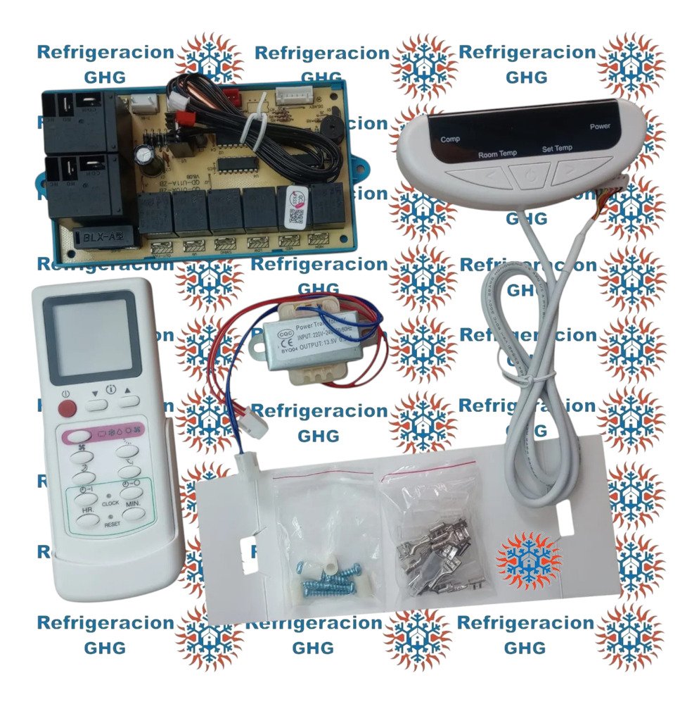 Plaqueta Piso Techo U010 Universal C/control Y Display Ghg - Image 3