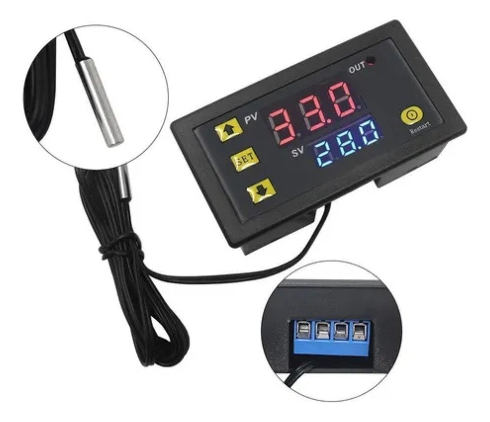 Termostato Digital Programable (-50° +120°) Ghg - Image 2