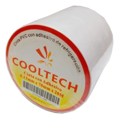 Cinta Con Adhesivo Blanco Pvc Cooltech 70x20m Ghg