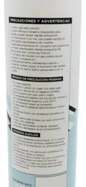 Lata Finley -gas Refrigerante R134-a 900 Gr. Ghg - Image 2