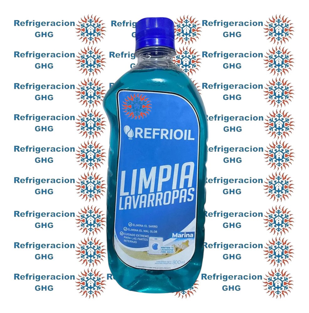 Limpia Lavarropas Refrioil Quita Sarro Y Olores 800 Ml Ghg - Image 4