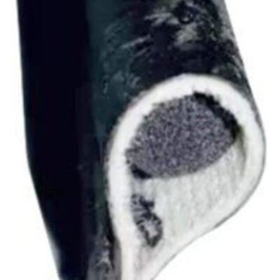 Burlete Cuerina 12mm X Metro Ghg