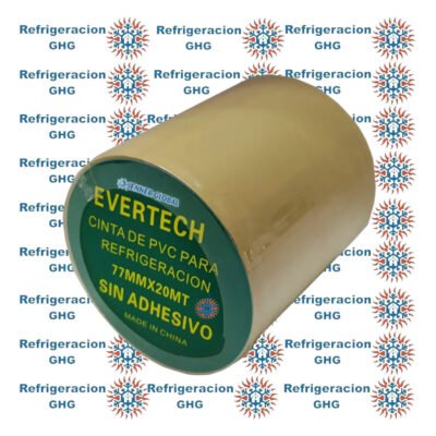 Cinta Pvc Sin Adhesivo 20x70m Color Marron Claro Ghg - Image 2