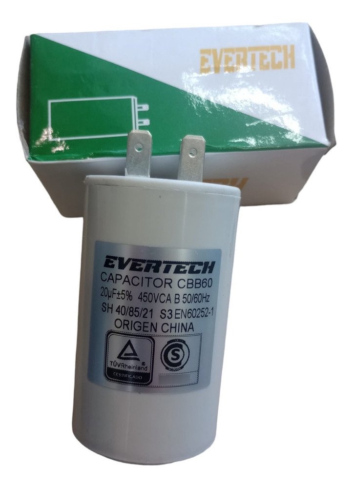 Capacitor 20uf 450 V evertech Ghg