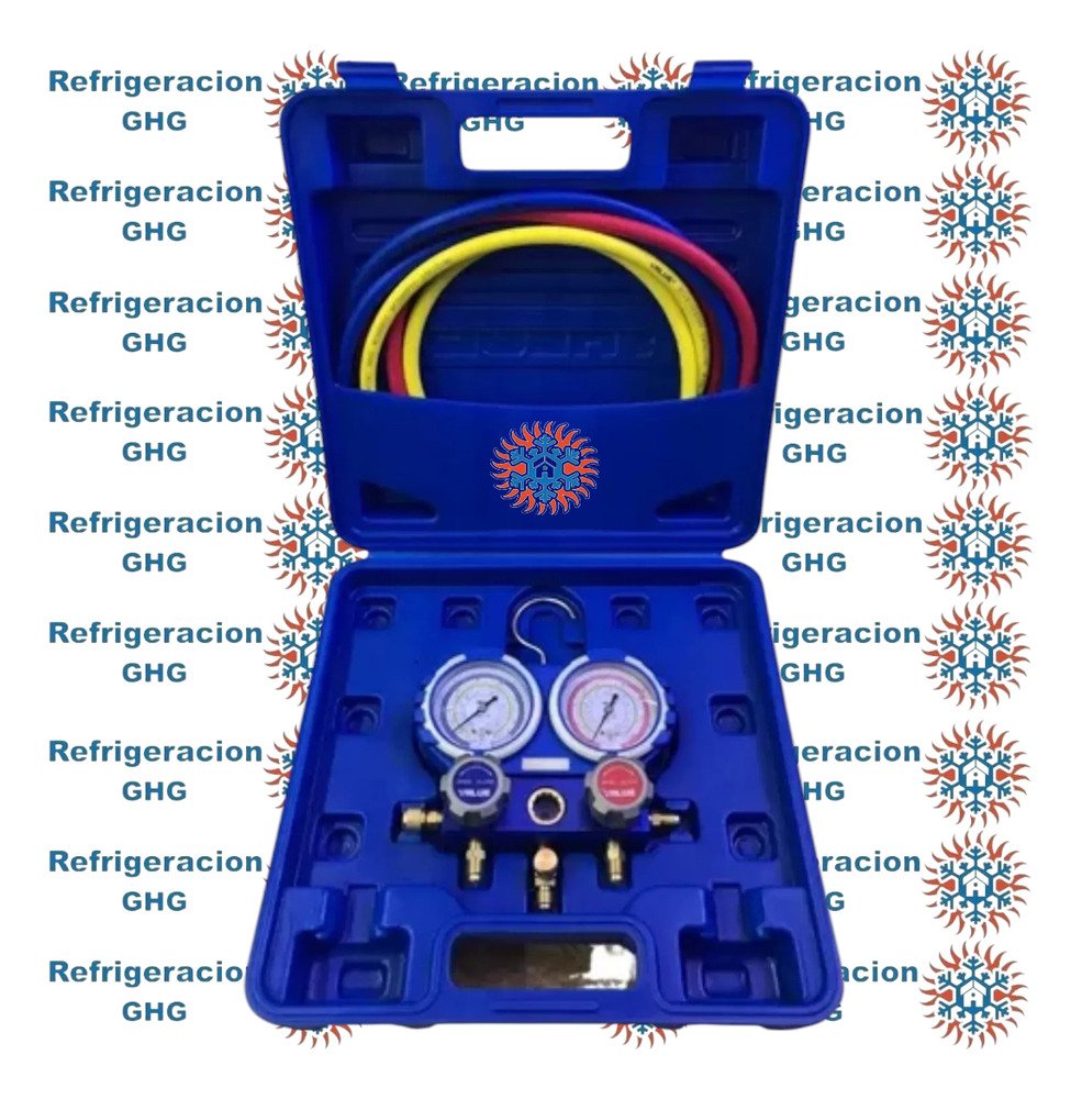 Manifold Value Con Mang. Maletin R600a Vmg-2-r600-b Ghg - Image 4