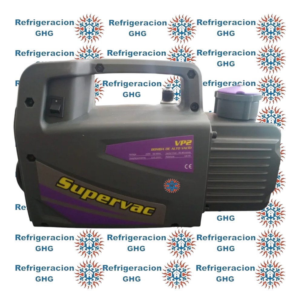 Bomba De Alto Vacio Supervac  114 L. Vp2 Ghg - Image 3