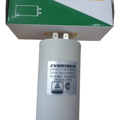 Capacitor 70uf 400v Evertech Ghg