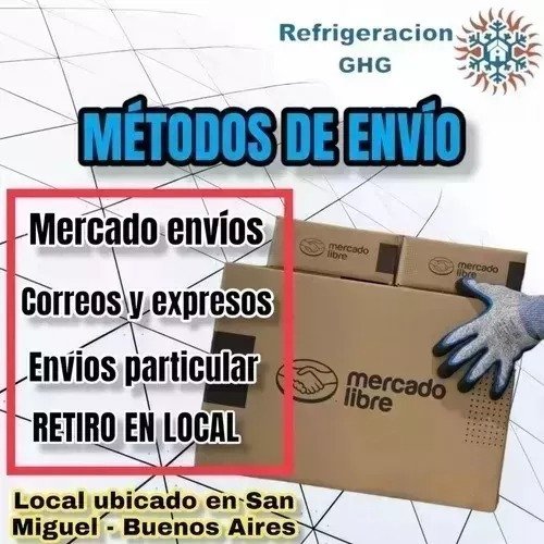 Paleta Pala Para Forzador De Heladera Aluminio 25 Cm Ghg Plateado - Image 5