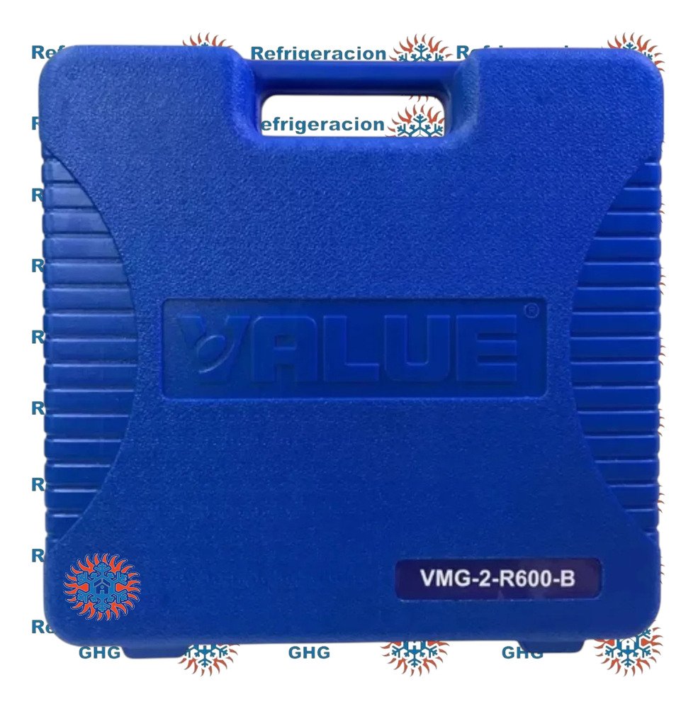Manifold Value Con Mang. Maletin R600a Vmg-2-r600-b Ghg - Image 5