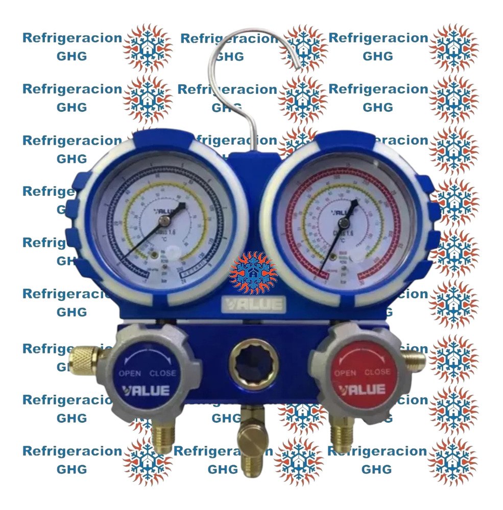 Manifold Value Con Mang. Maletin R600a Vmg-2-r600-b Ghg - Image 2