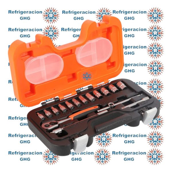 Juego Set De Tubos Bocallaves Crique Bahco X 16 P. S160 Ghg - Image 2