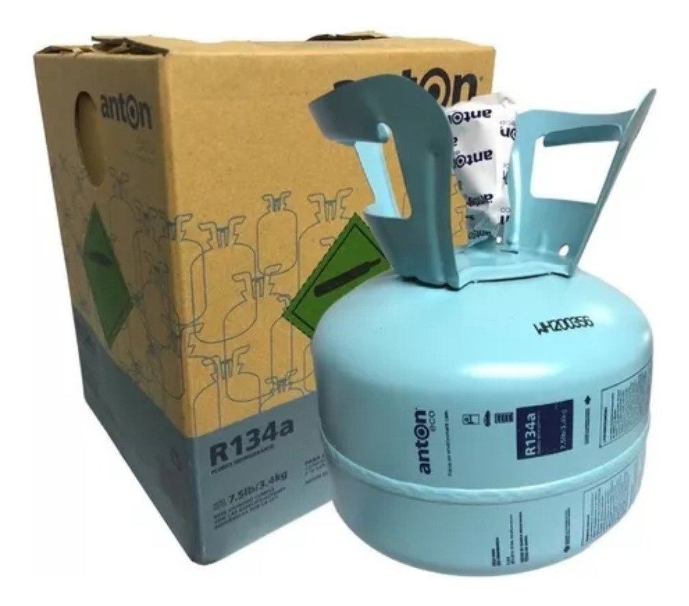 Garrafa Gas Refrigerante Anton R134a   3.4 Kg Ghg - Image 2