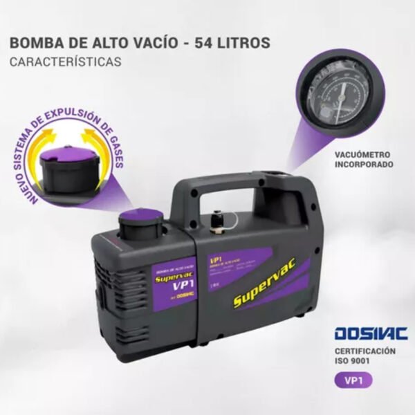 -BOMBA DE VACIO 58 LITROS SUPERVAC BY DOSIVAC - Image 3