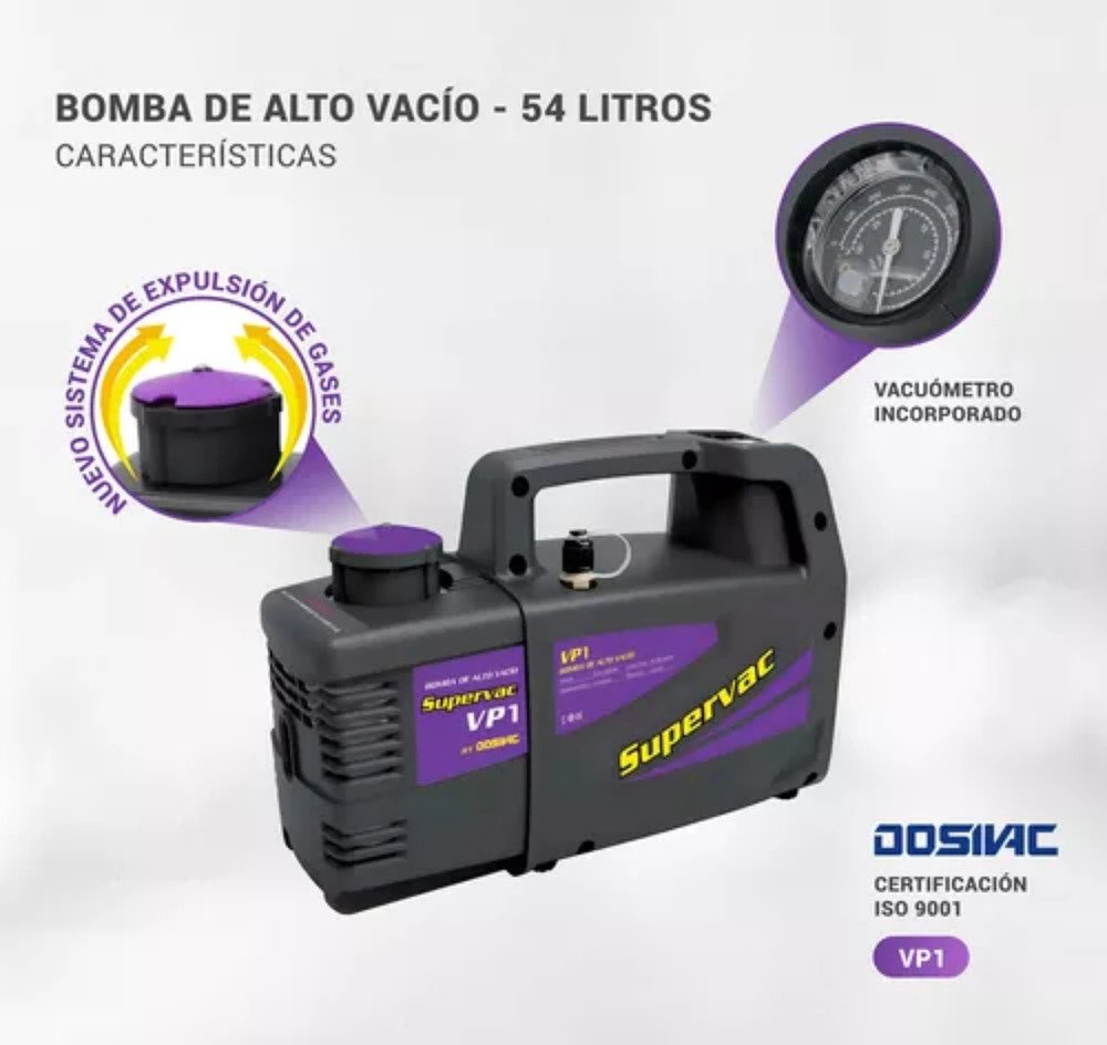 -BOMBA DE VACIO 58 LITROS SUPERVAC BY DOSIVAC