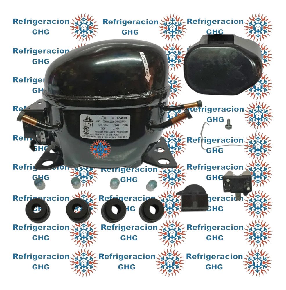 Compresor Huayi 1/3 Hp R134 Ghg - Image 3