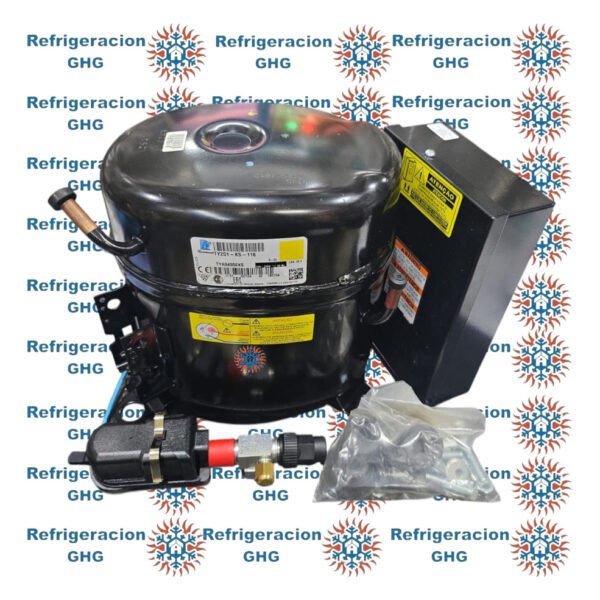 Compresor Tecumseh 1 Hp R22/404a Tya9455eks Ghg - Image 3
