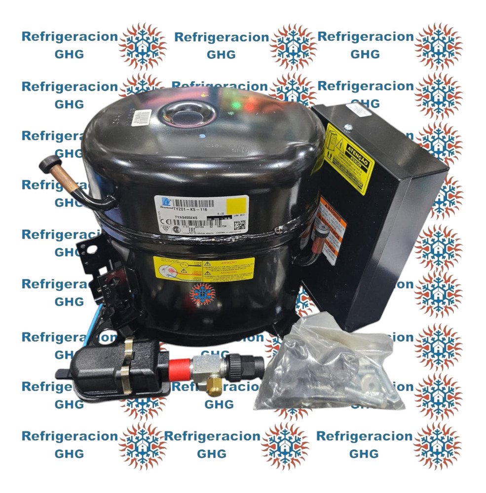 Compresor Tecumseh 1 Hp R22/404a Tya9455eks Ghg - Image 3