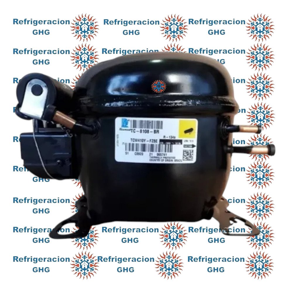 Compresor Tecumseh 1/3hp R-134a Tcw410y-fz8e  Ghg - Image 3