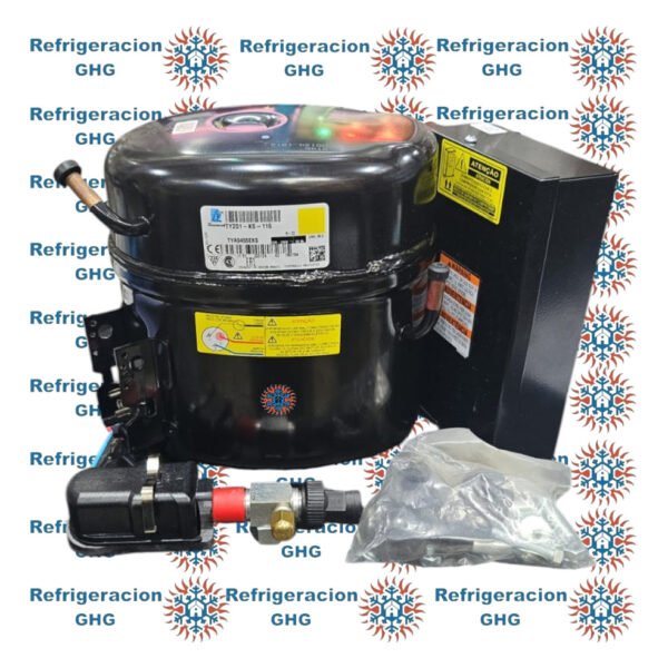 Compresor Tecumseh 1 Hp R22/404a Tya9455eks Ghg - Image 2