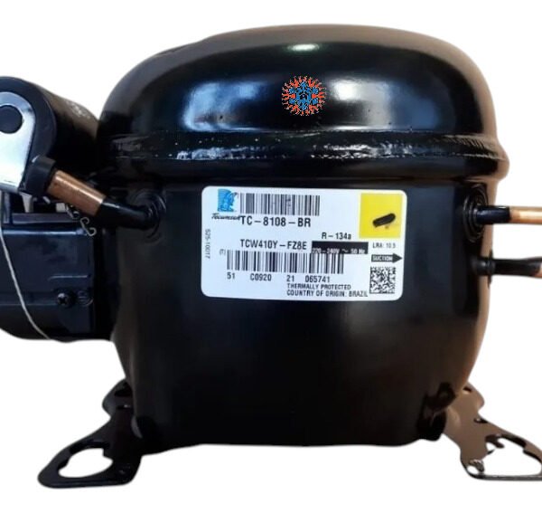 Compresor Tecumseh 1/3hp R-134a Tcw410y-fz8e  Ghg - Image 1