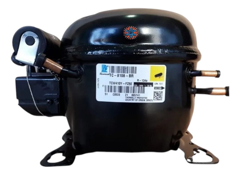 Compresor Tecumseh 1/3hp R-134a Tcw410y-fz8e  Ghg - Image 1