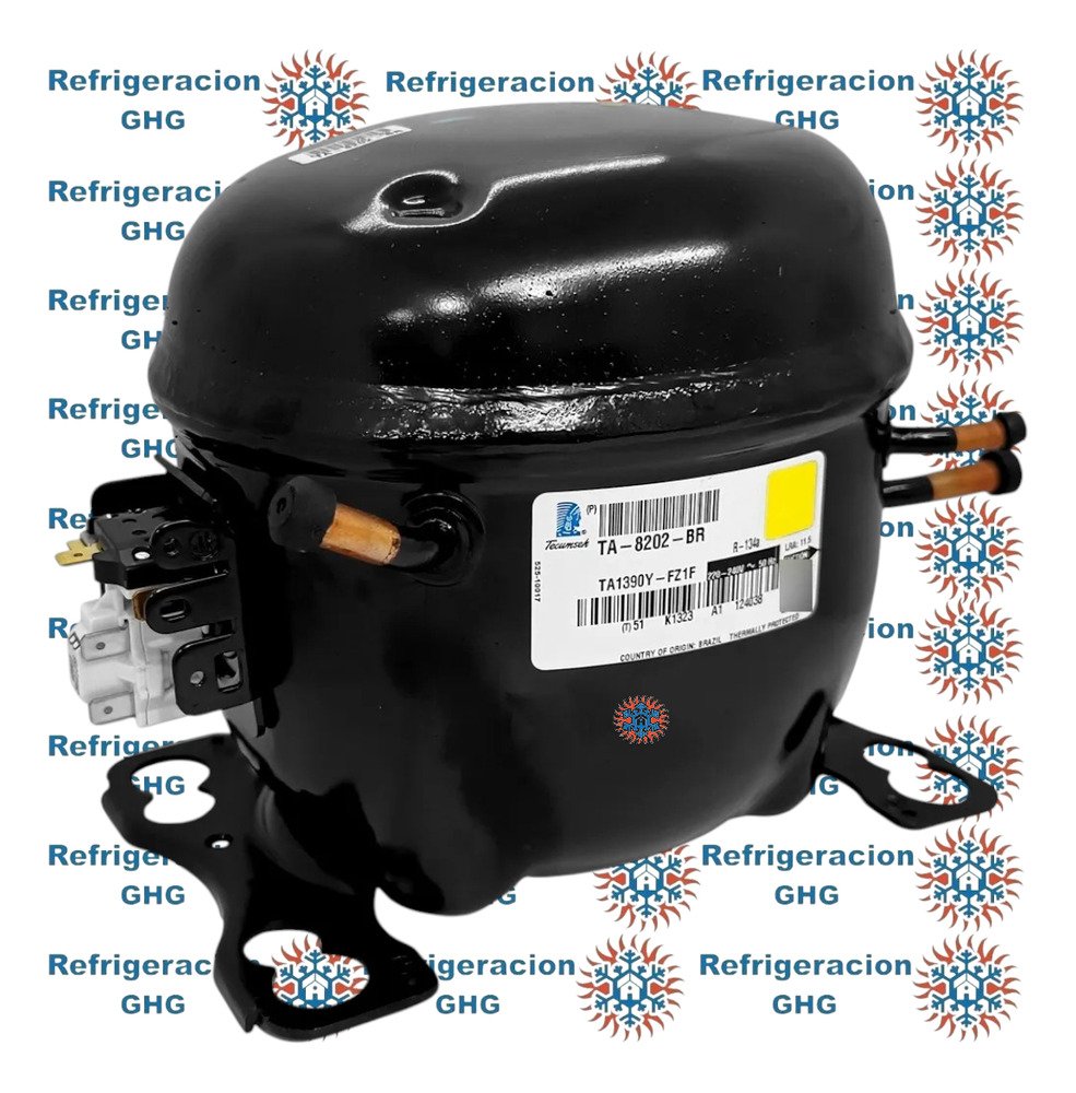 Compresor Tecumseh 1/3hp R134a Ta1390y-fz1f Ghg - Image 2