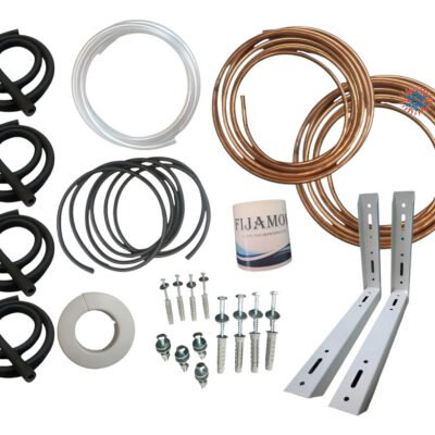 Kit De Instalacion Cobre 4500fg 3mts Con Mensula Ghg