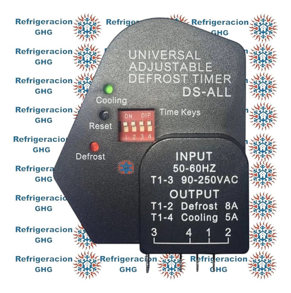 Timer Univ. Ajustable De Descongelación De 6-24 Horas Ghg - Image 2