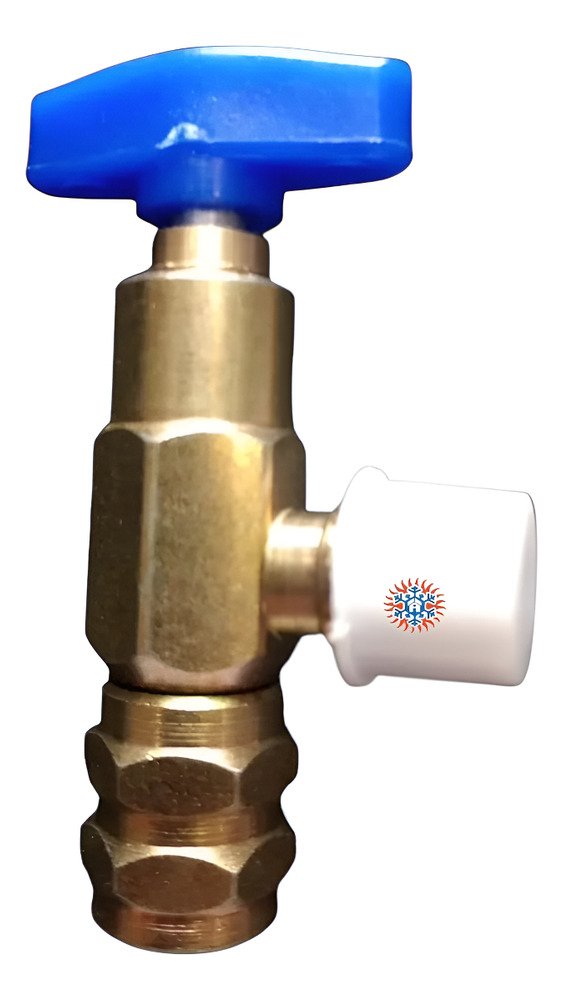 Valvula Robinete Servicio Split 1/4 Fm X 1/4 Fh Ghg