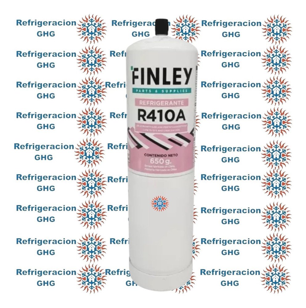 Lata Finley -gas Refrigerante R410-a 650 Gr. C/ Robinete Ghg - Image 5