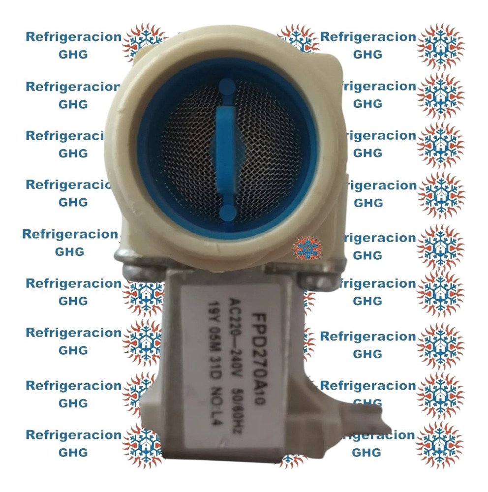 Electrovalvula Simple 180º Lavarropas Ghg - Image 2