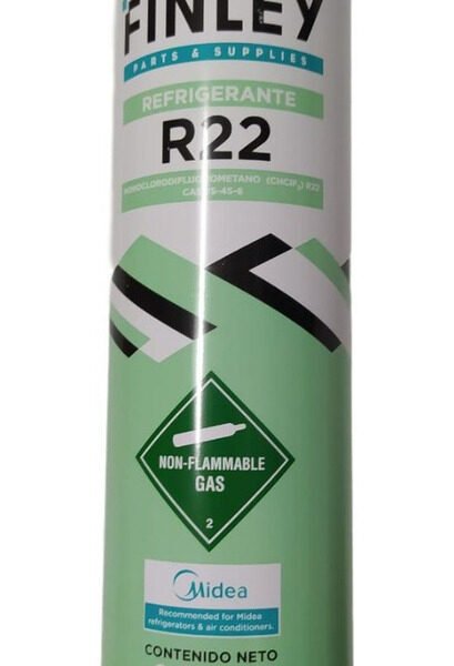 Garrafa Lata Gas Refrigerante Finley R22 1kg - Image 2