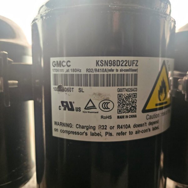 Rotativo Inverter R410 R32 170v 180hz  Ksn98d22ufz  Ghg - Image 3