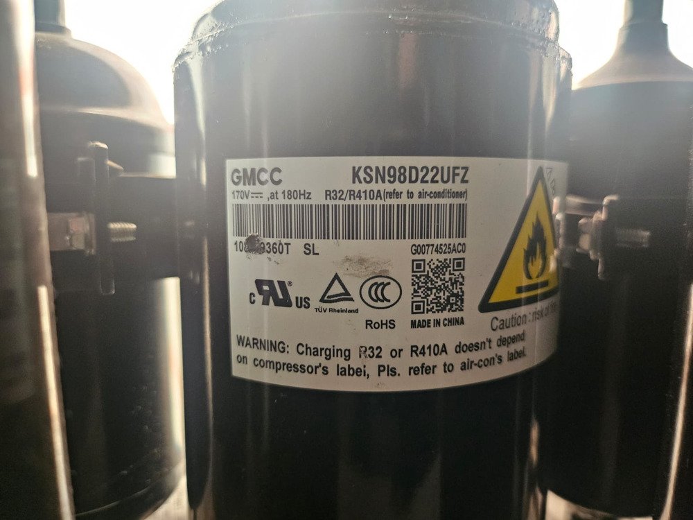 Rotativo Inverter R410 R32 170v 180hz  Ksn98d22ufz  Ghg - Image 3