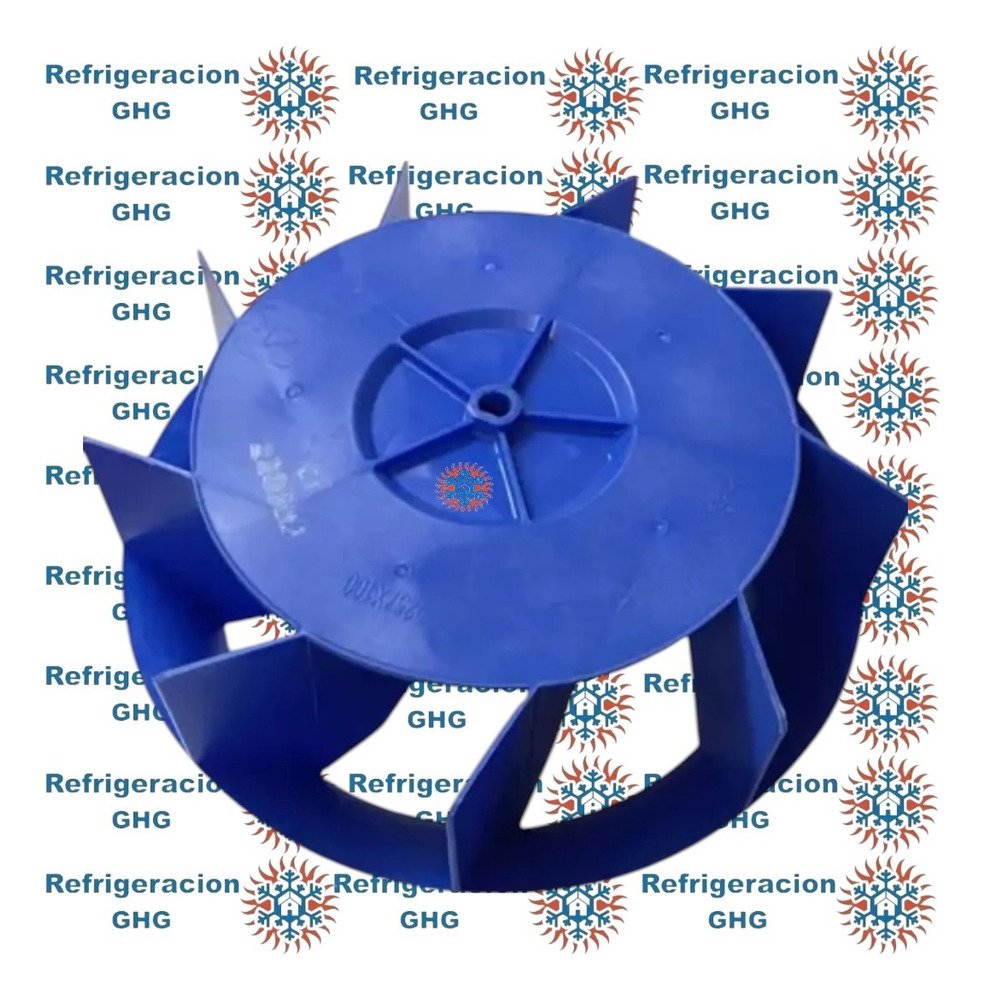 Turbina Aire Acondicionado Portatil  Azul 257x100mm Ghg - Image 2