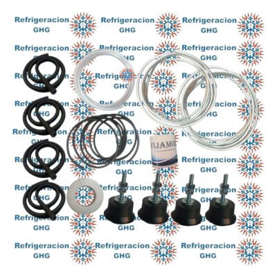 Kit De Instalacion Aluminio 4500fg 3mts C/ Tacos De Goma Ghg - Image 2