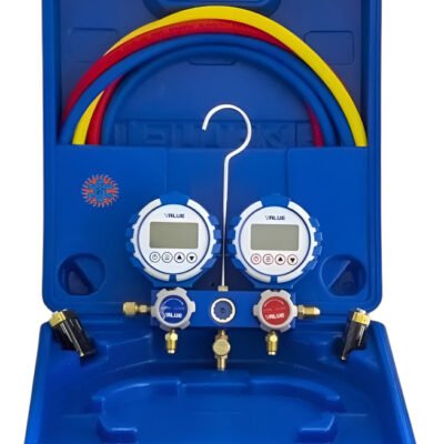 Manifold Digital Value V-dg2 Con Accesorios Maletin Ghg