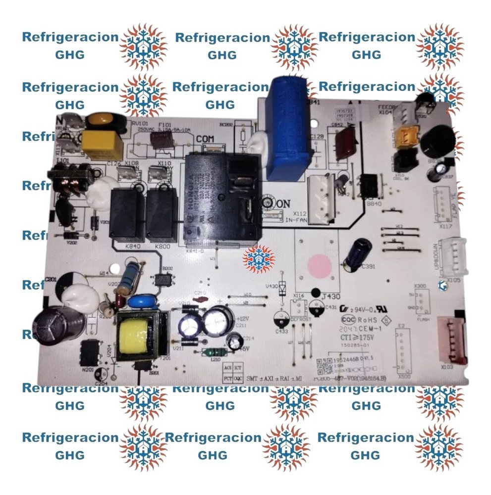 Placa Pcb05-487-v02 Aire Acondicionado Ghg