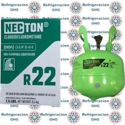 Garrafa Gas Necton R22 3.4 Kg Ghg - Image 2