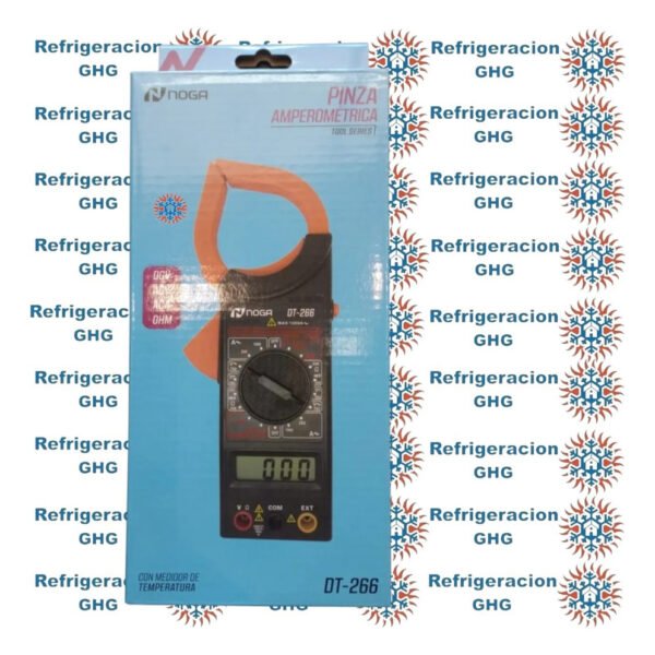 Pinza Amperimétrica Digital Noga Dt-266 1000a Ghg - Image 3