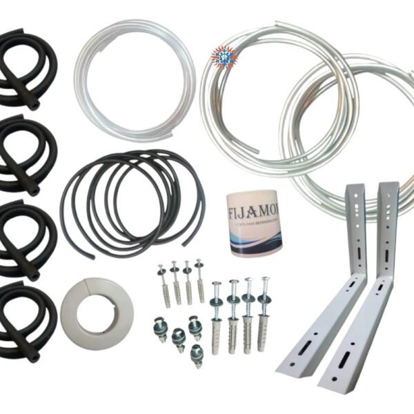 Kit De Instalacion Aluminio 2250fg 3mts Con Mensula Ghg - Image 1