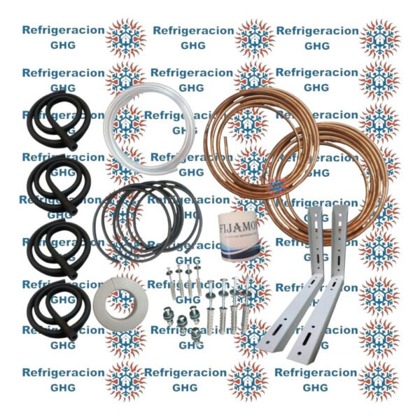 Kit De Instalacion Cobre 2250fg 2mts Con Mensula Ghg - Image 3