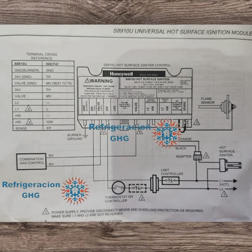 Plaqueta Calefactor Central Universal Honeywell Ghg Gris - Image 5