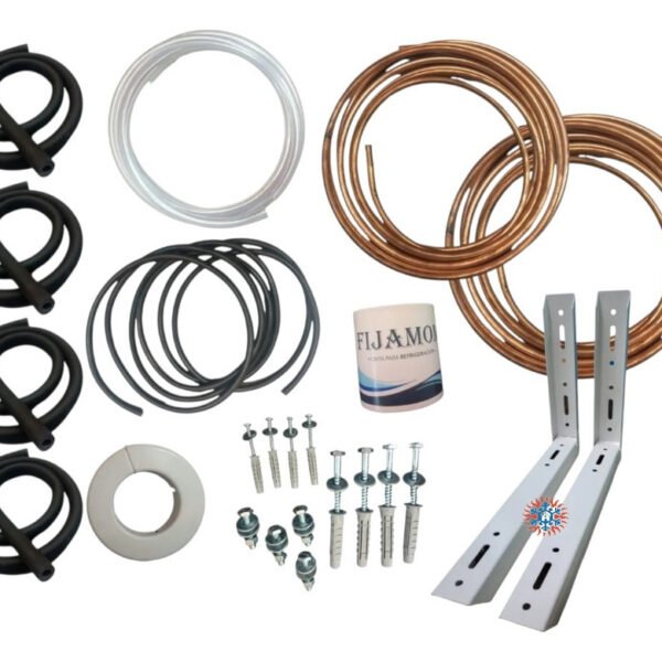Kit De Instalacion Aluminio 6000fg 2mts Con Mensula Ghg - Image 1