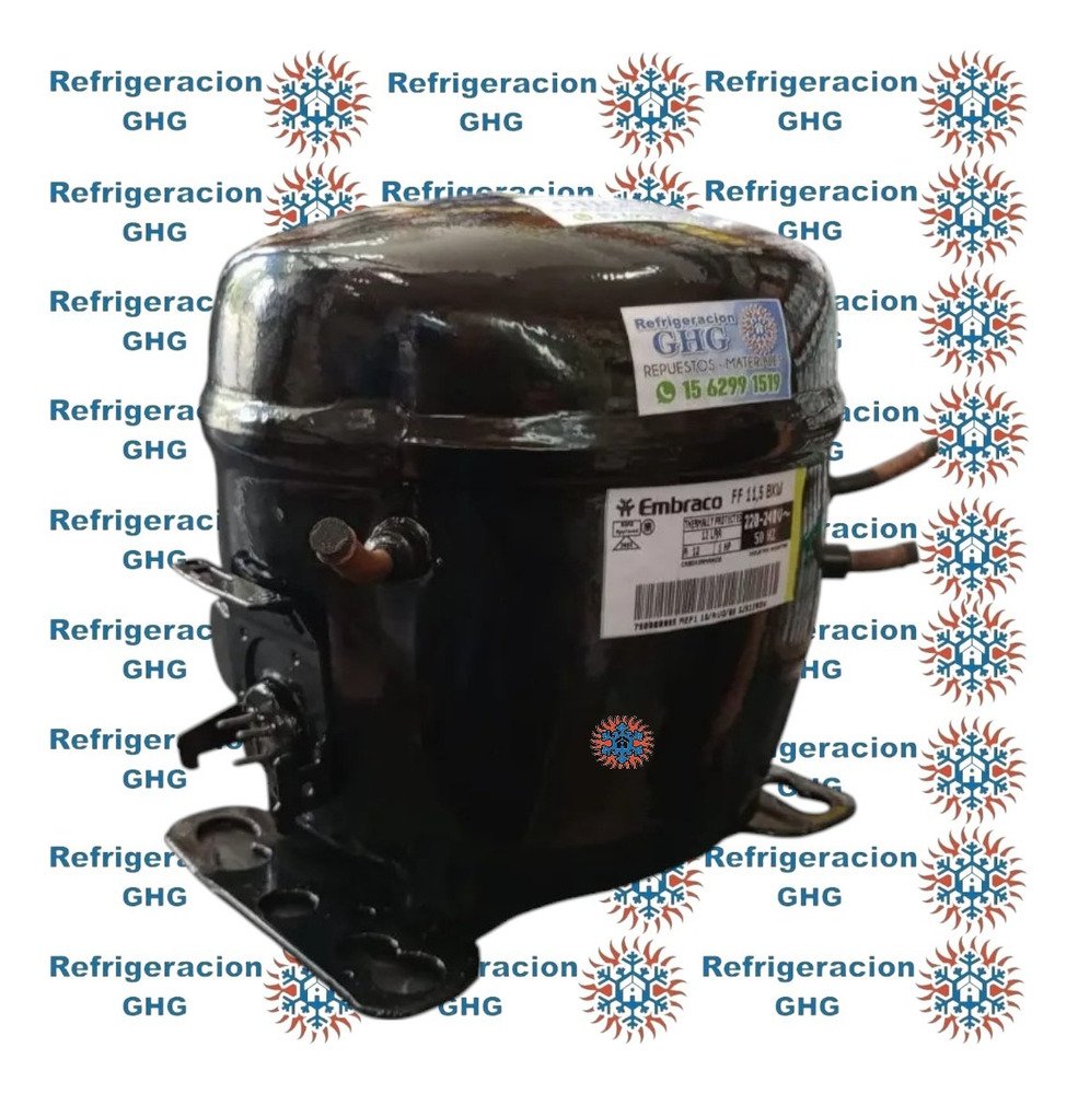 Motocompresor Bocha 1/4 Reacondicionado Embraco R134 R12 Ghg - Image 4