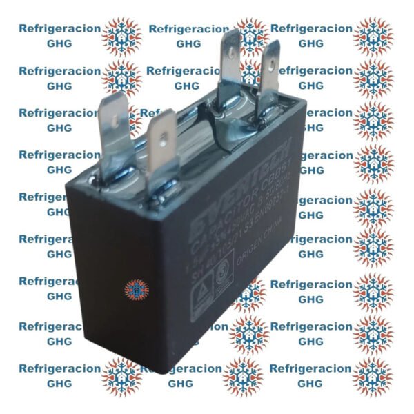 Capacitor 1.5mf/400v Evertech Sin Cable Ghg - Image 2