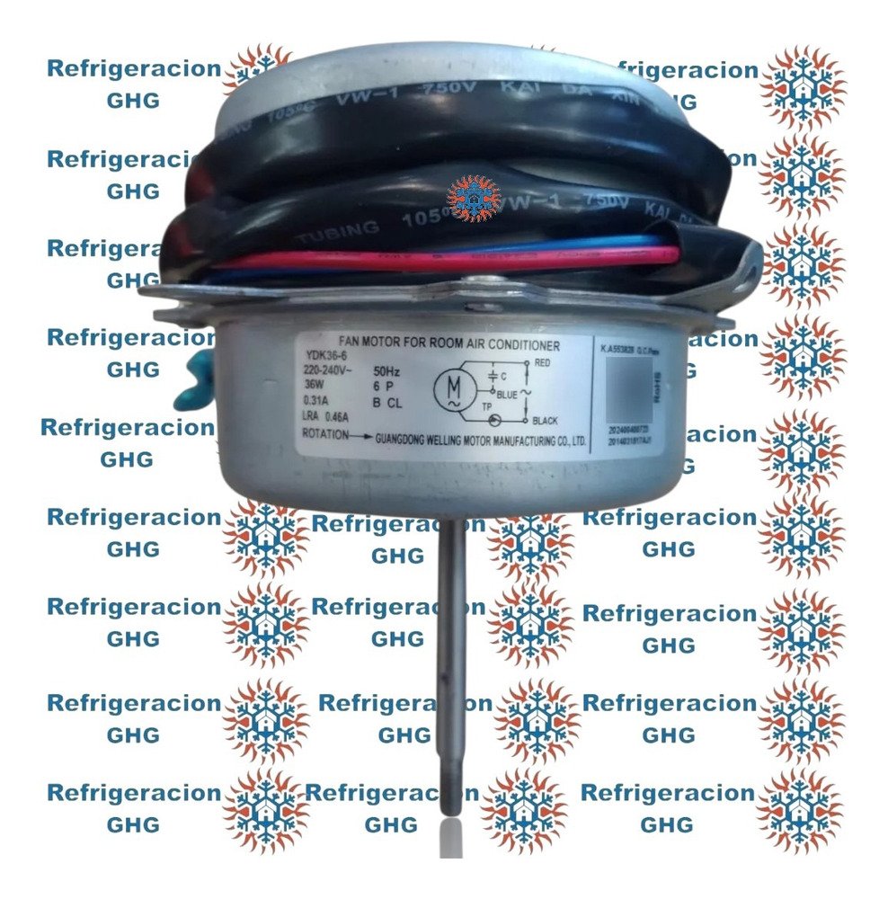 Motor Forzador Exterior 36w Ydk36-6 Ghg - Image 3