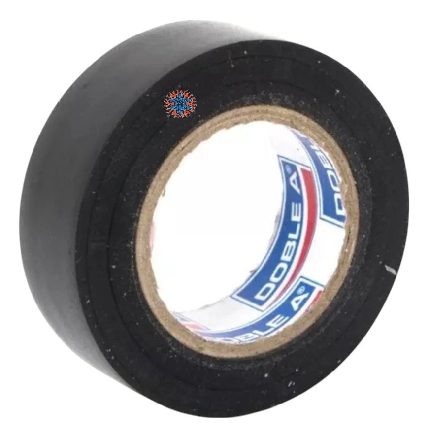 Cinta Aisladora Doble A Negro 18x20  Ghg