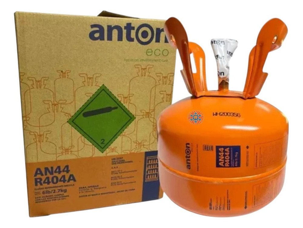 Garrafita Gas Anton An44 (r404a) 2.7kg Ghg
